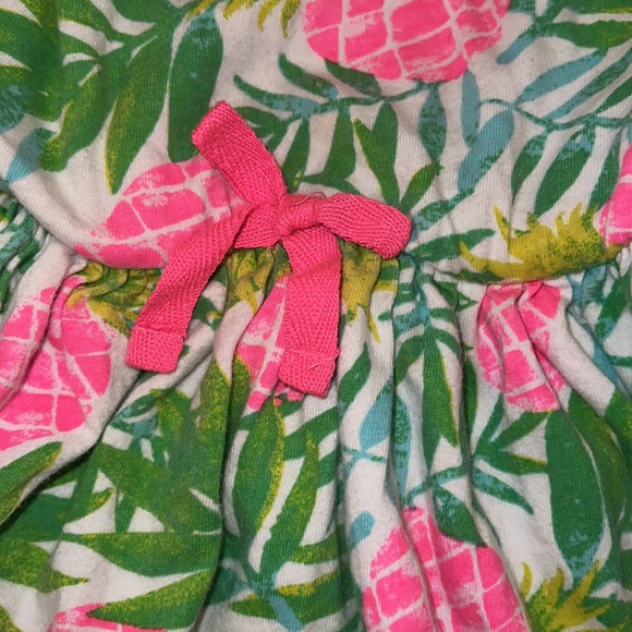 Tommy Bahama Toddler Pineapple Dress - Picture 2 of 4